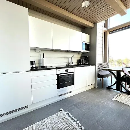 דירה Naava 303 Loft - Kaksikerroksinen Lasiseinaehuoneisto Jaervinaekoealalla