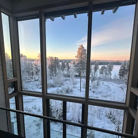 דירה Naava 303 Loft - Kaksikerroksinen Lasiseinaehuoneisto Jaervinaekoealalla Ähtäri