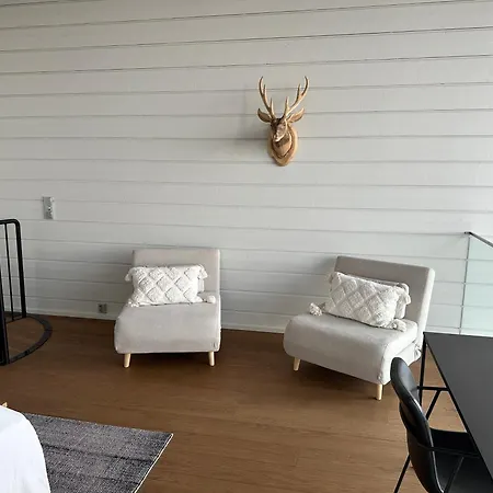 דירה Naava 303 Loft - Kaksikerroksinen Lasiseinaehuoneisto Jaervinaekoealalla
